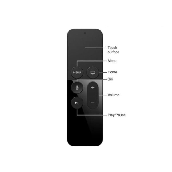 فروش ریموت کنترل (سیری) اپل تی وی نسل 4 Siri Remote Apple TV