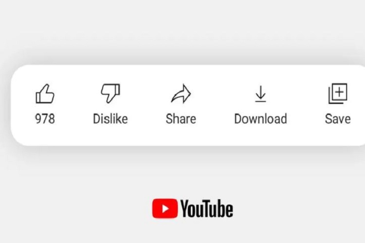 یوتیوب به دنبال مخفی سازی دیس لایکها