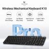Wireless Mechanical Keyboard K10 Type C Rechargeable